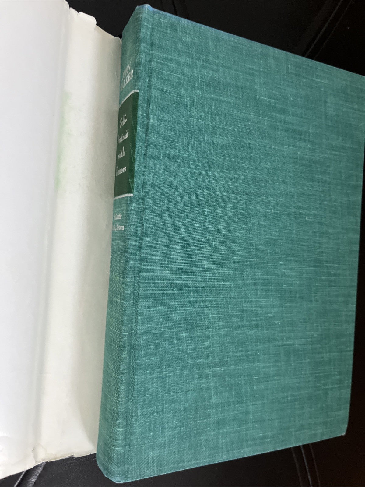 SELF-PORTRAIT WITH DONORS;: CONFESSIONS OF AN ART By John Walker - Hardcover VG+