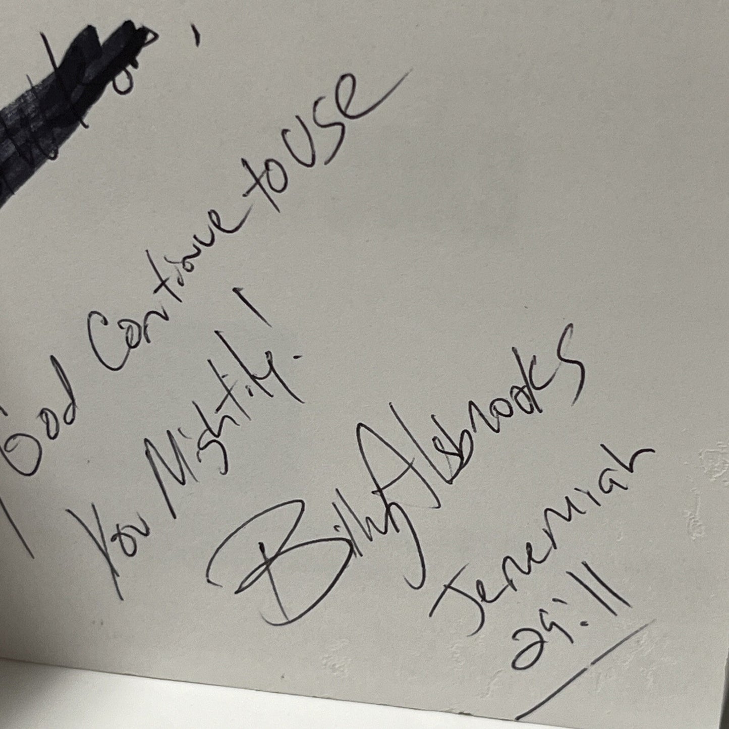 Blessed And Unstoppable: Your Blueprint For Success By Billy Alsbrooks (SIGNED)