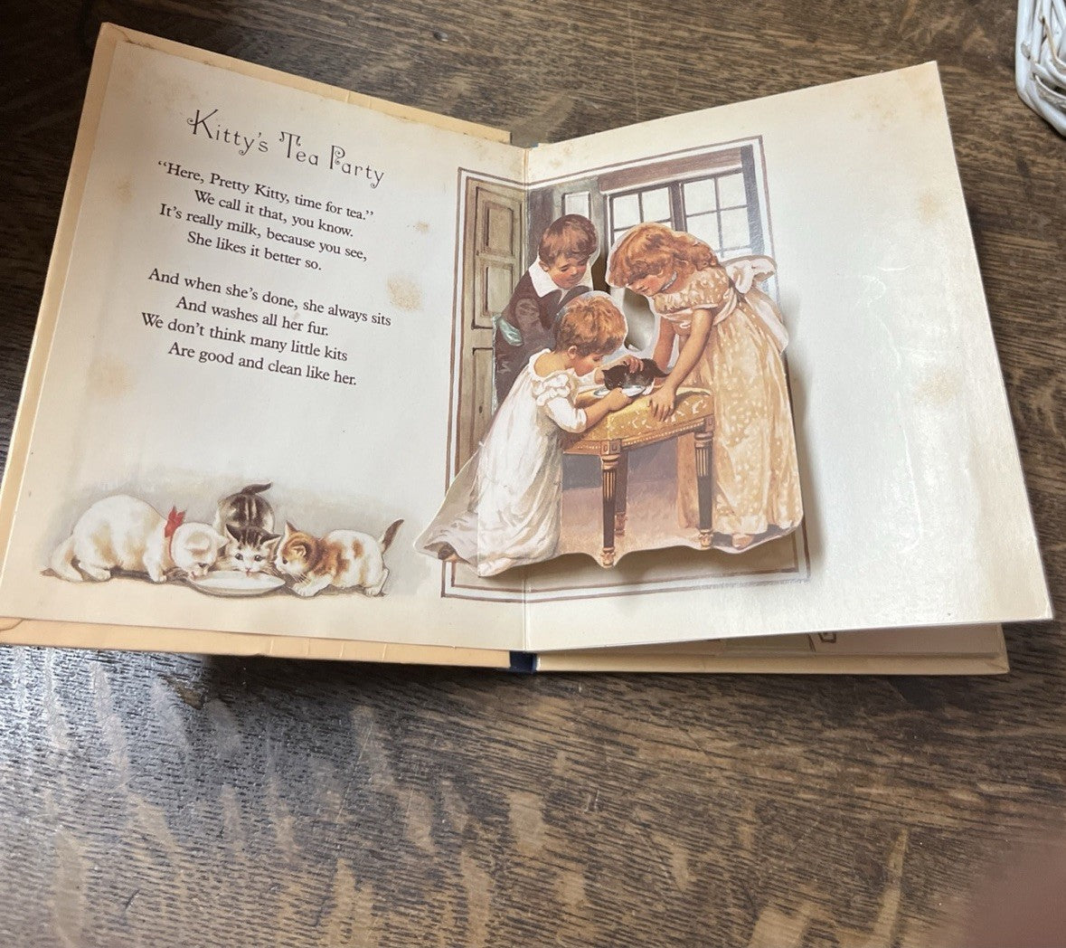 Vintage 1990 Animal Playmates Pop-Up And Pull-The-Tab Children’s Book