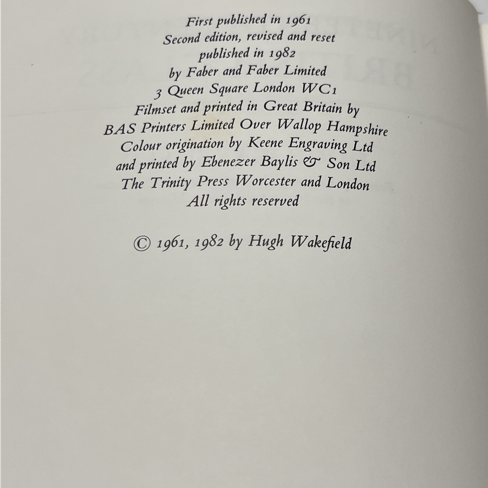 NINETEENTH CENTURY BRITISH GLASS SECOND EDITION by Hugh Wakefield 1982