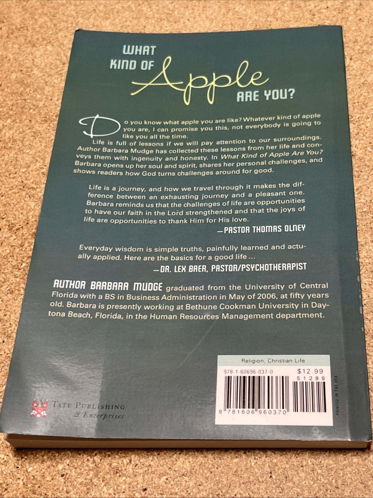 What Kind of Apple Are You? 1st Edition by Barbara Mudge SIGNED COPY