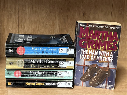Martha Grimes Mystery Book Lot of 5