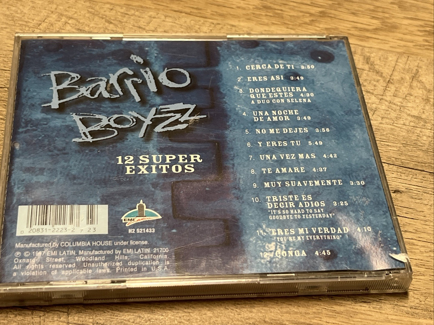 CD BARRIO BOYZZ 12 Super Exitos