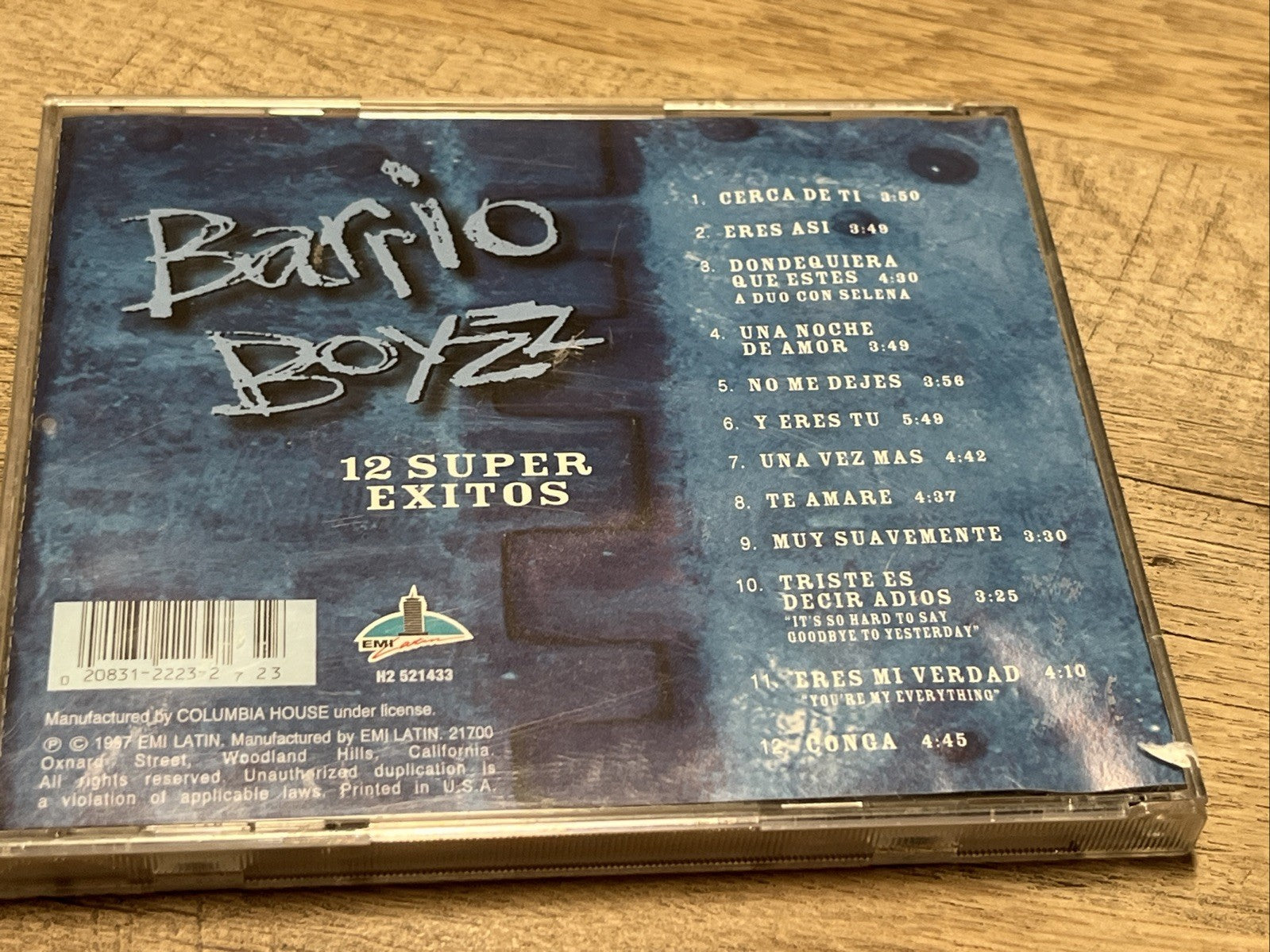 CD BARRIO BOYZZ 12 Super Exitos