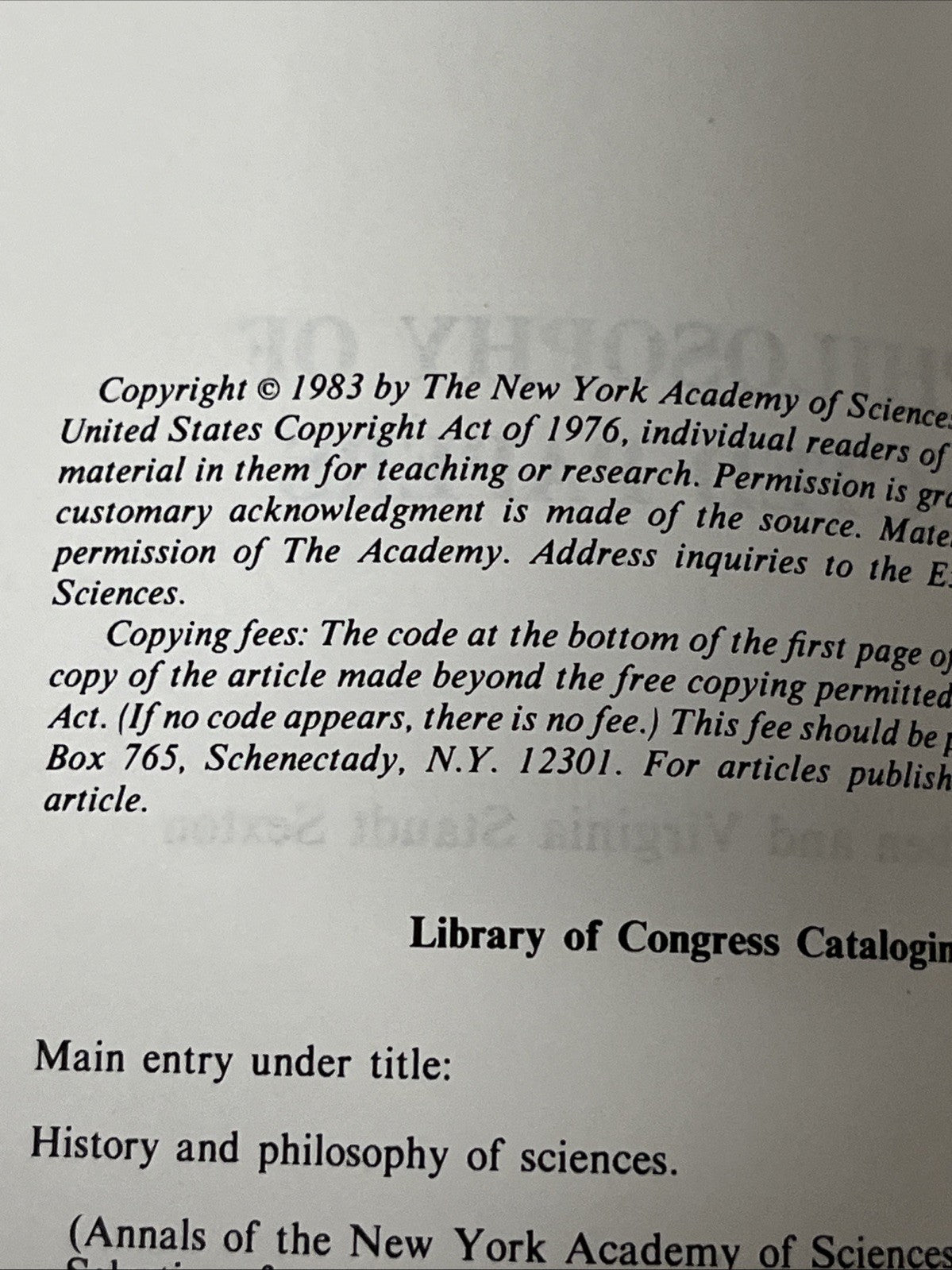 History and Philosophy of Science: Selected Papers by Joseph W. Dauben 1983