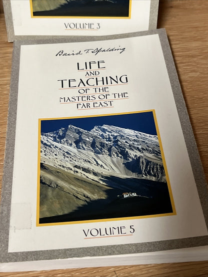 Life and Teaching of the Masters of the Far East Vol. 2 - 5 By Baird T Spalding