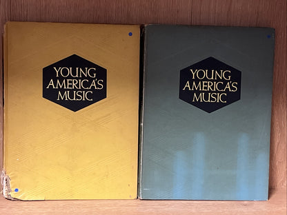 Young America's Music Vol II & V III Lot 2 Music Book Albert E Weir 1950