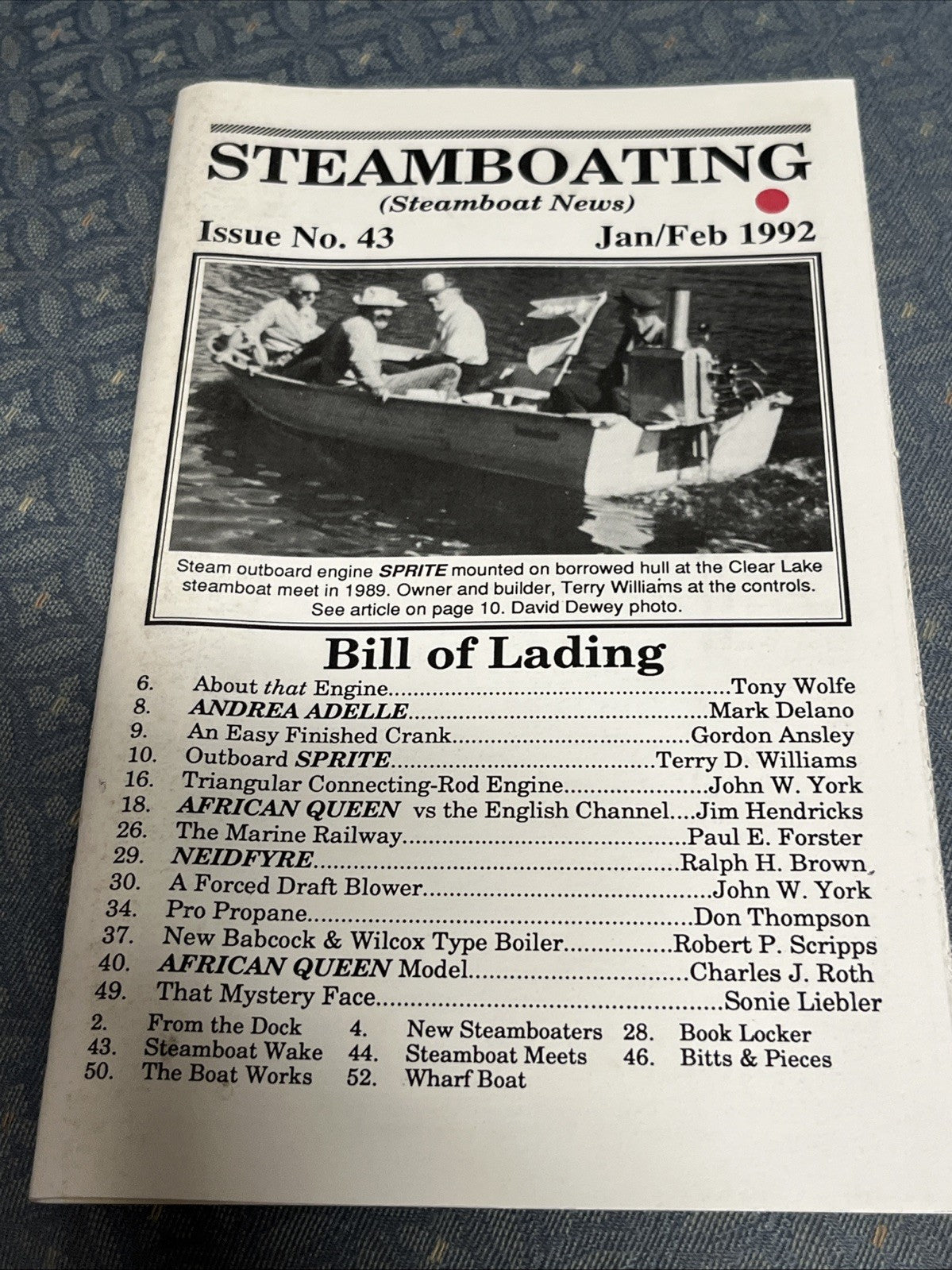 Lot of 13 Steamboating News Issues Mag Fomerly Steamboat News 1990/1991/1992