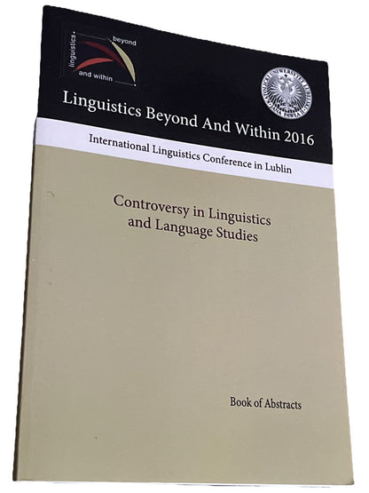 Linguistics Beyond And Within 2016 Instructional Lin conference held in Lublin