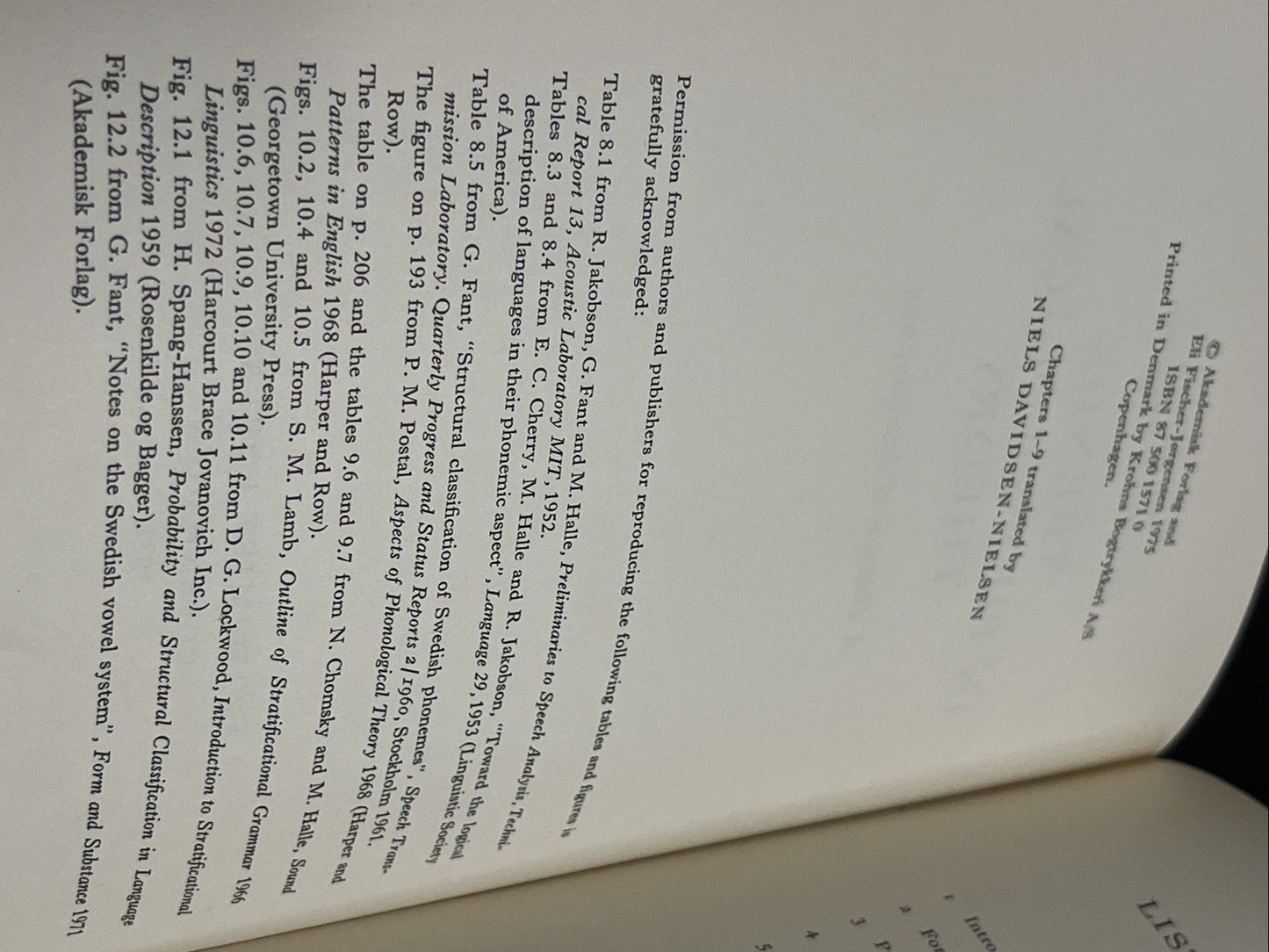 Trends In Phonological Theory: A Historical Introduction Eli Fischer- Jorgensen