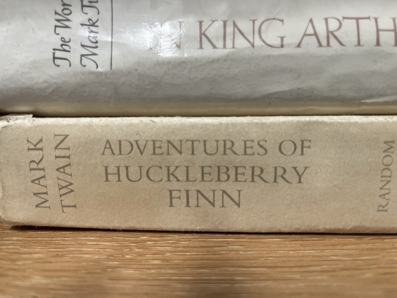Vintage Book Lot Of 5 Mark Twain, John Beecroft, George Boas