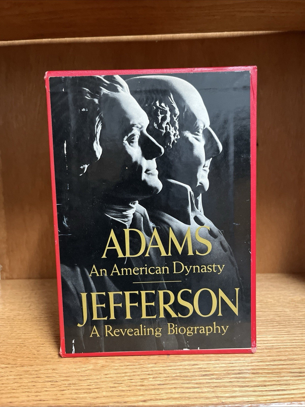 Adams An American Dynasty Jefferson A Revealing Biography HC 2 Book Box Set 1976