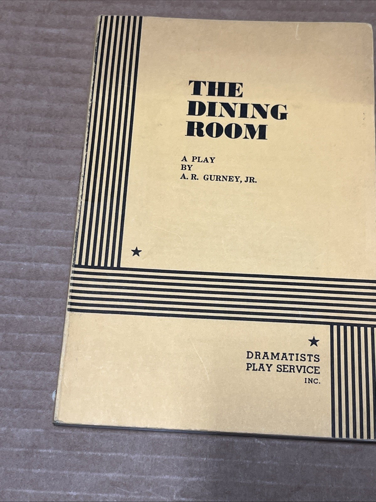 Dramatists  Play Service Lot of 2 Arsenic & Old Lace & The Dinning Room 1969 /82