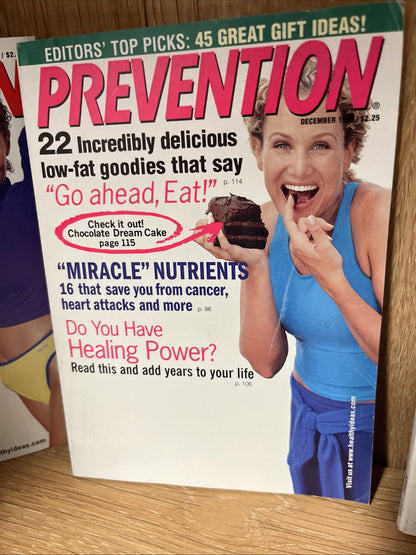 Prevention Magazine Lot of 22 From 1995 To 2007