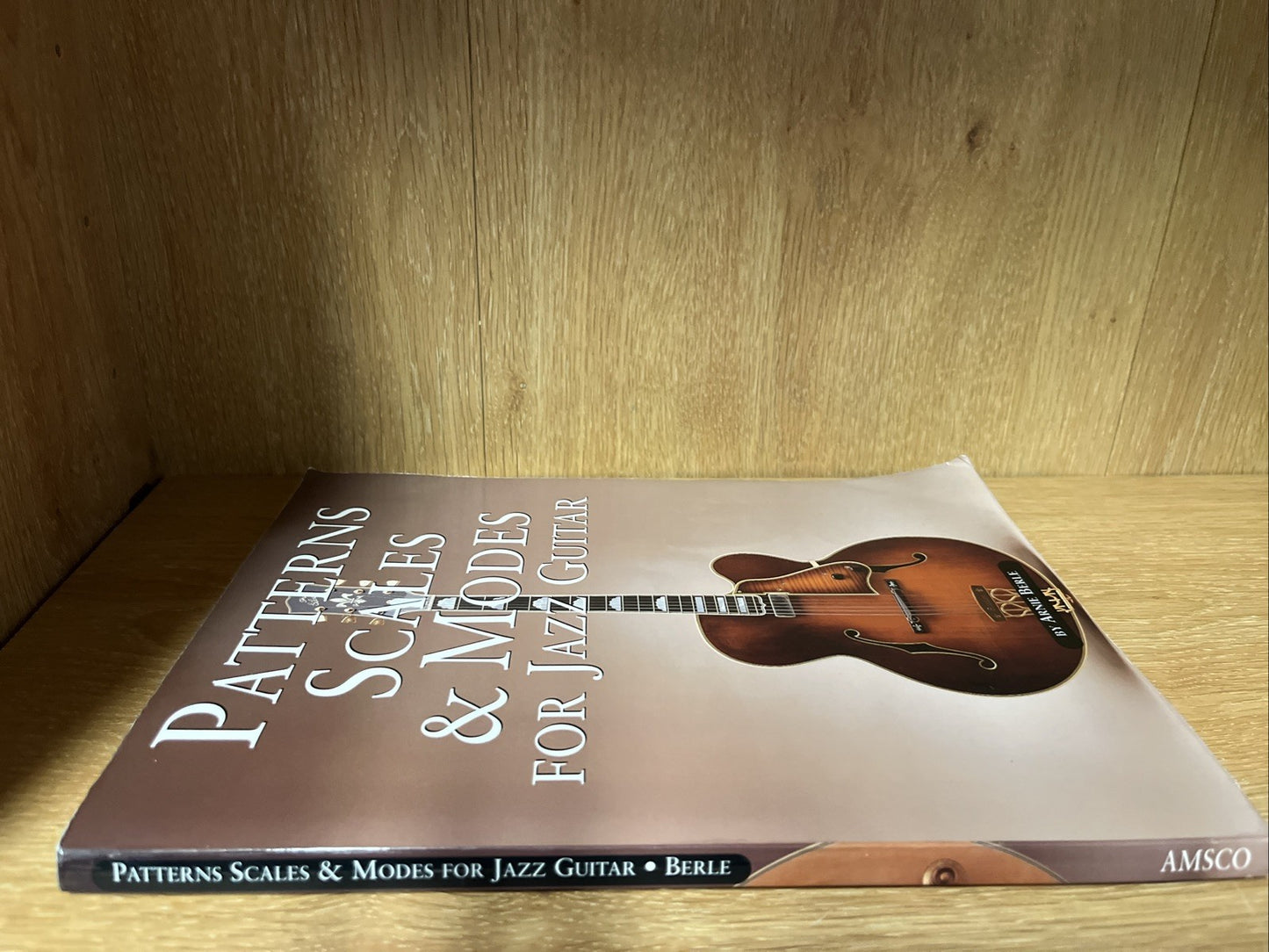 Music Sales Patterns, Scales and Modes for Jazz Guitar Book By Arnie Berle
