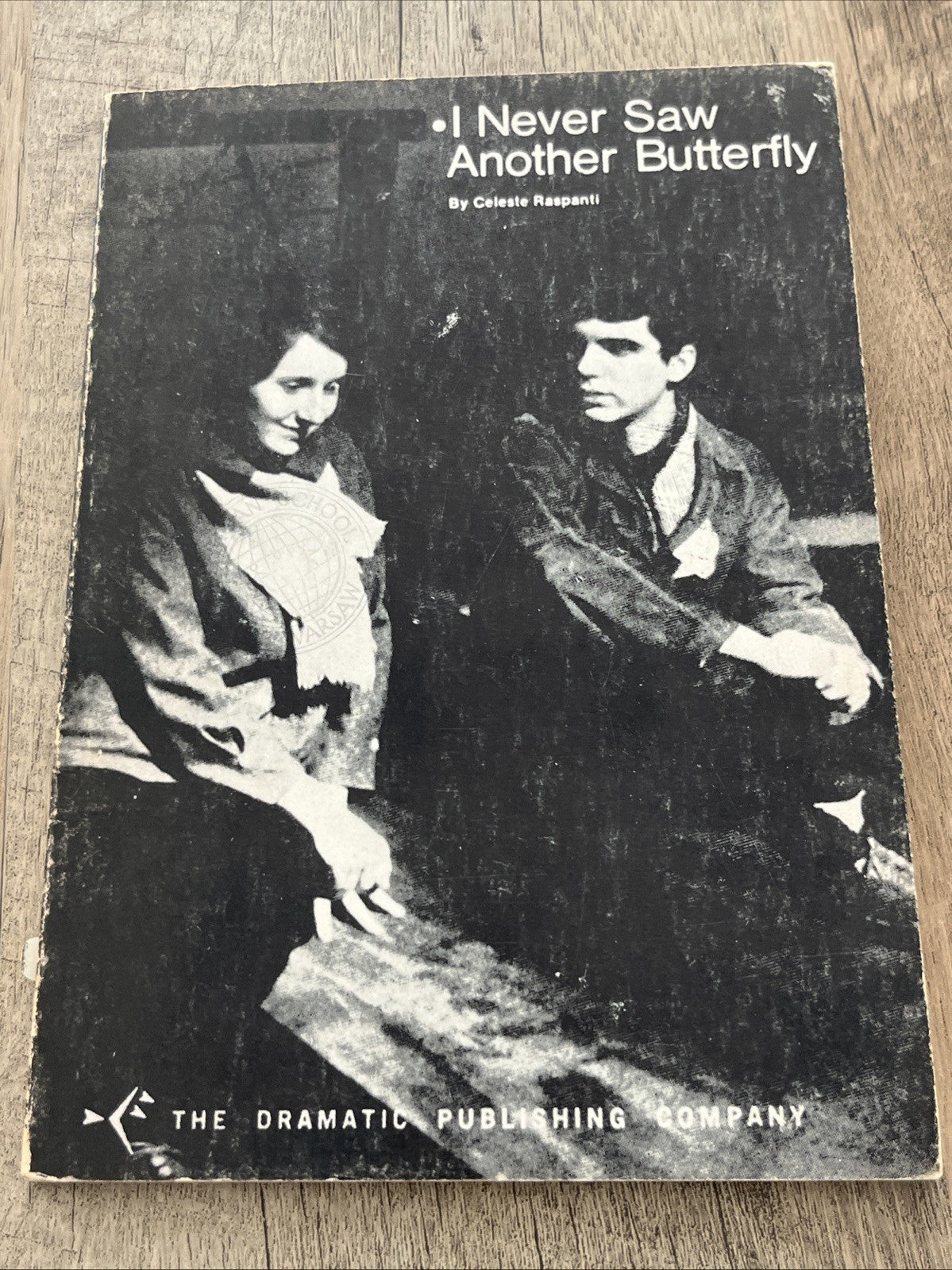 I Never Saw Another Butterfly, Celeste Raspanti 1971 Vintage Paperback