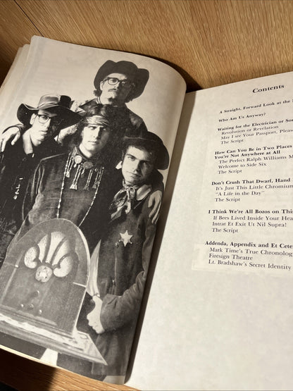 The Firesign Theatre's Big Book of Plays 1st Edition 1972