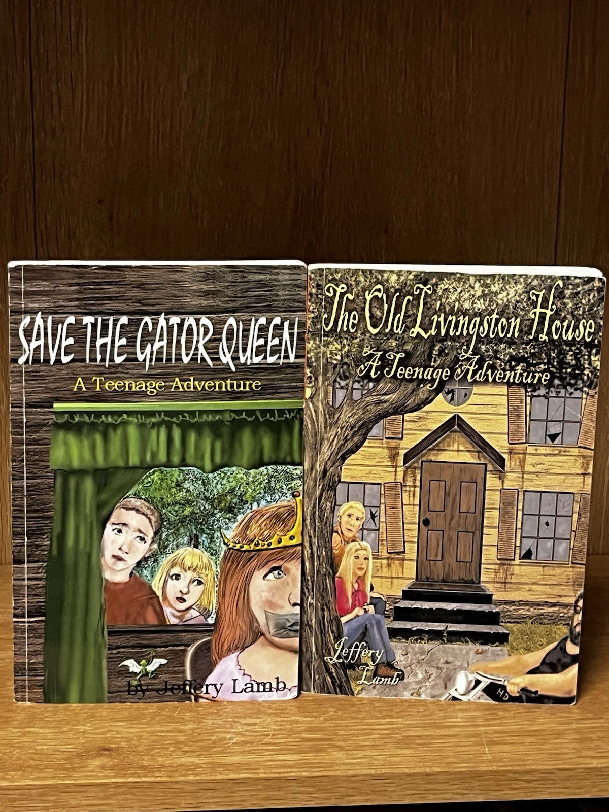 Jeffrey Lamb Gator Queen Old Livingston Book Set SIGNED COPY A Teenage Adventure