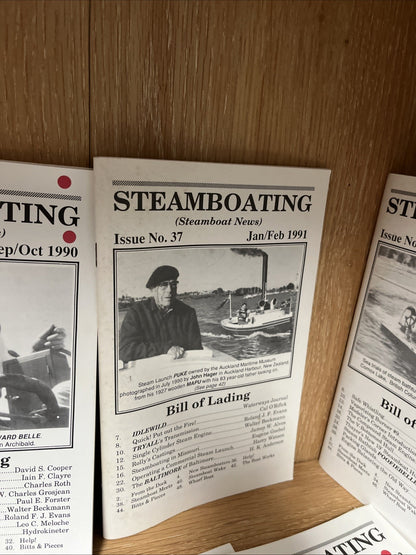 Lot of 13 Steamboating News Issues Mag Fomerly Steamboat News 1990/1991/1992