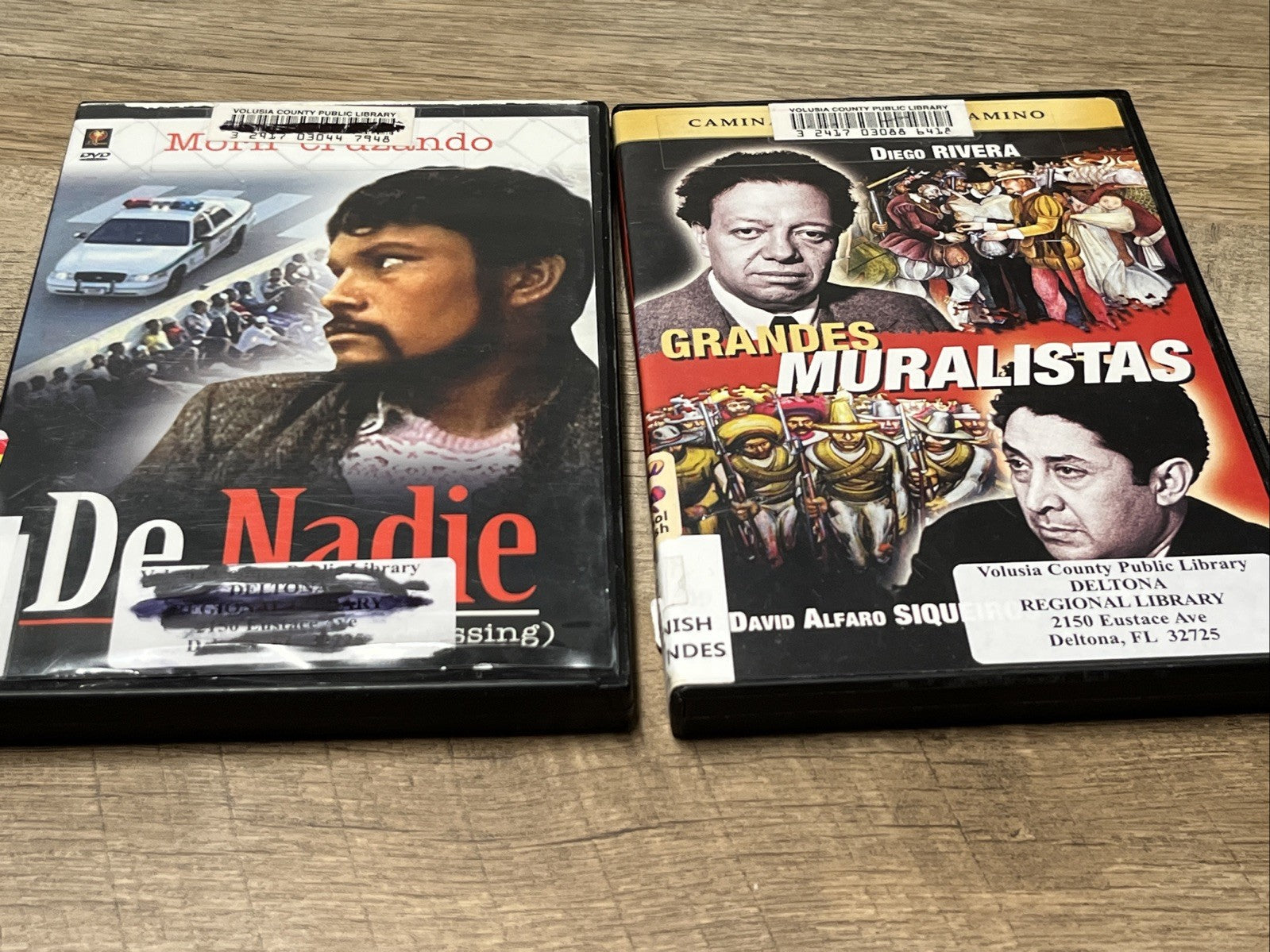 3 Spanish Movie dvd Grandes Muralistas y De Nadie, Ahí está el comedian
