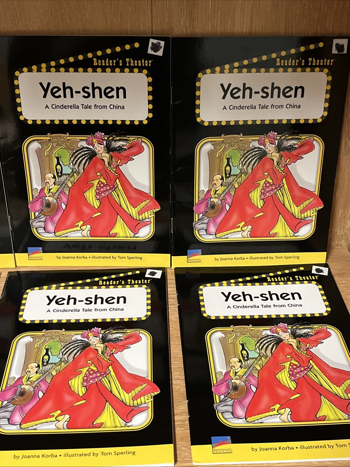 Lot of 6 Yeh-shen : A Cinderella Tale from China - by Joanna Korba - Like New