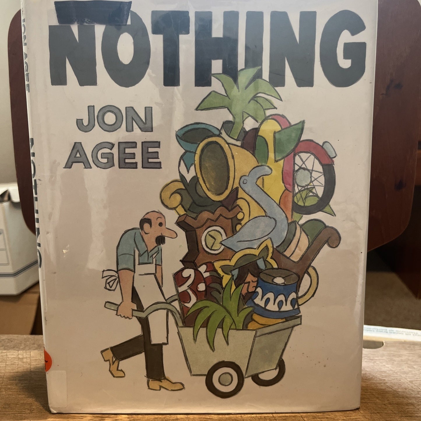 Nothing by Jon Agee Hardcover 2007 Illustrated Ex Lib