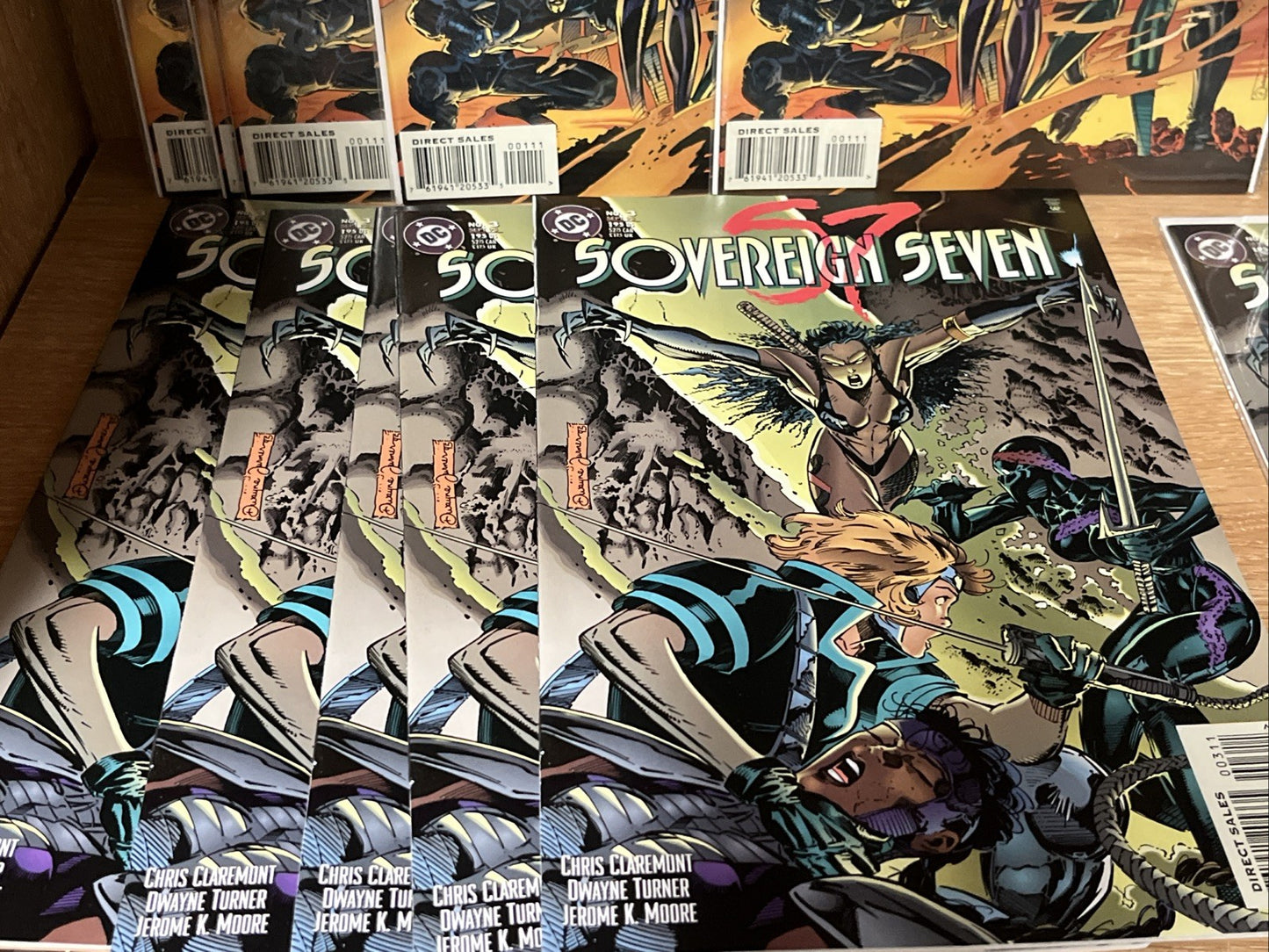 Sovereign Seven Lot of 20  #1 #2 #3 #4  (1995) DC Comics Book 5pc Each Number