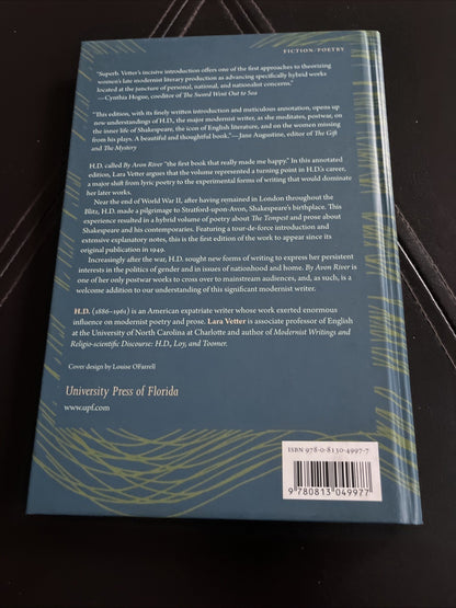 BY AVON RIVER By H.d. & Lara Vetter - Hardcover *Excellent Condition*