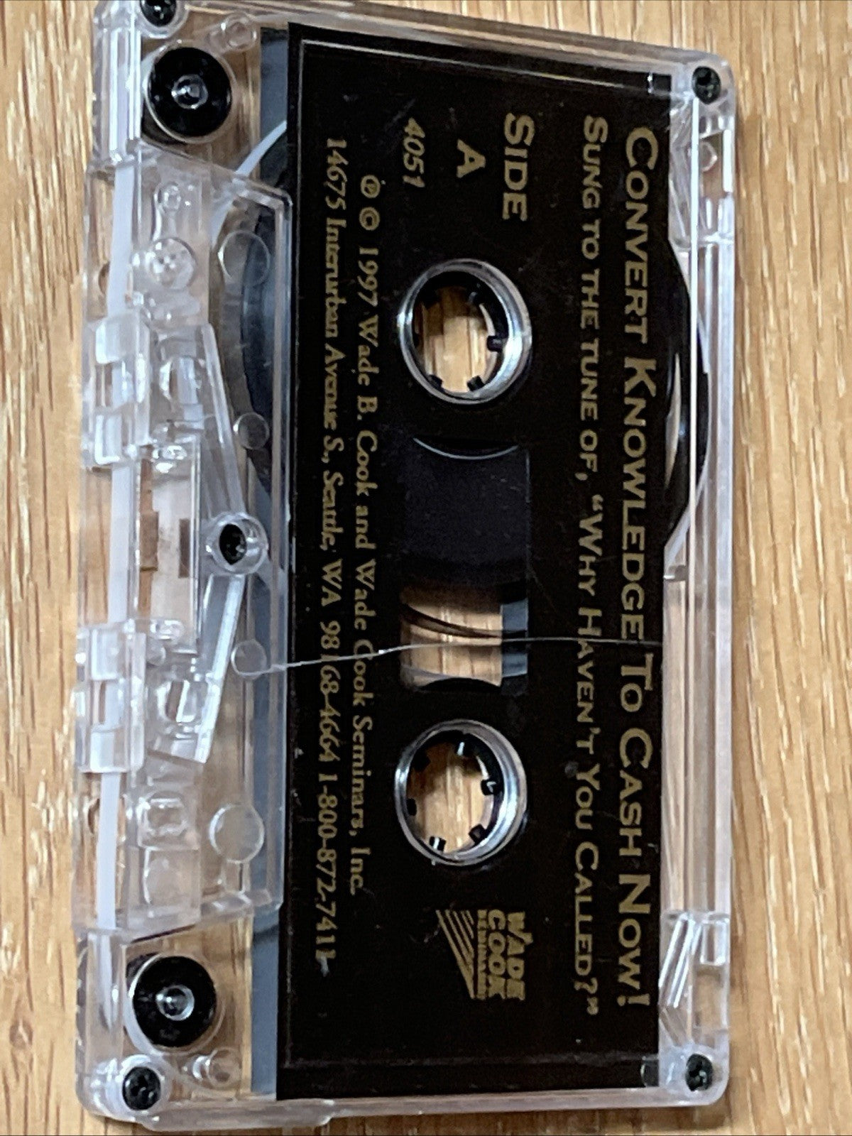 Lot of 13 Cassette Tape Cash Flow Formulas, Make Money,Financial Income Formula