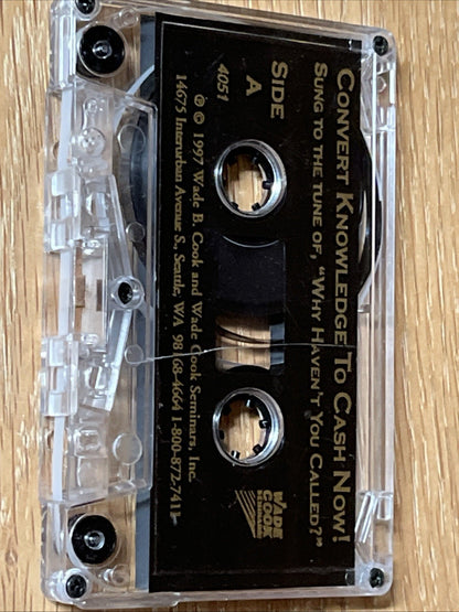 Lot of 13 Cassette Tape Cash Flow Formulas, Make Money,Financial Income Formula
