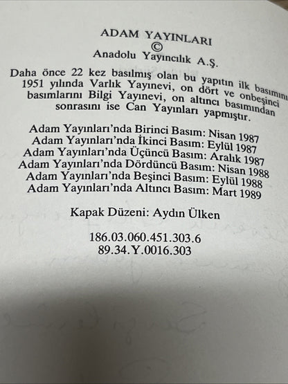 Bütün Şiirleri,Orhan Veli Kanık 1989