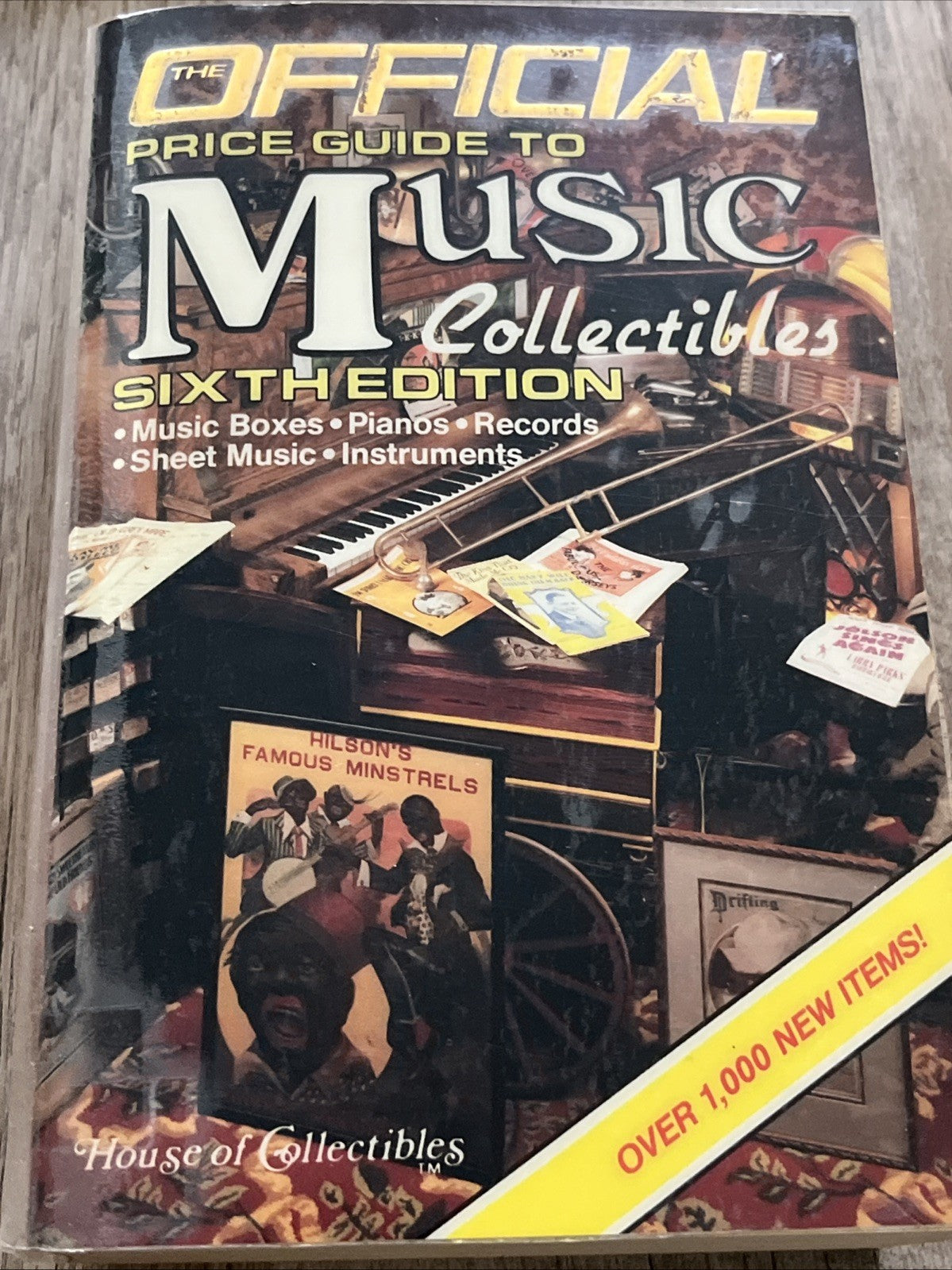 Official Price Guide to Music Collectibles Sixth Edition Music Boxes. Piano.more
