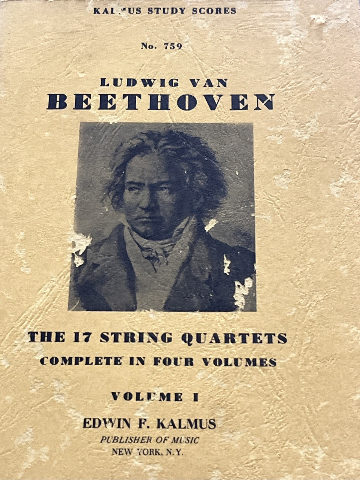Ludwig van Beethoven: The 17 String Quartets Complete in Four Volumes, Volume I