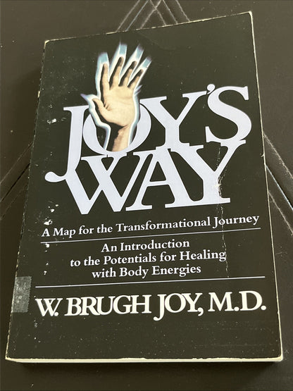 W Brugh Joy - Joys Way Map For Transformational Journey (paperback 1979) 1st Ed