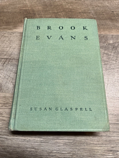 Brook Evans, Susan Glaspell, 1928, AL Burt Company, Hardcover Book Vintage