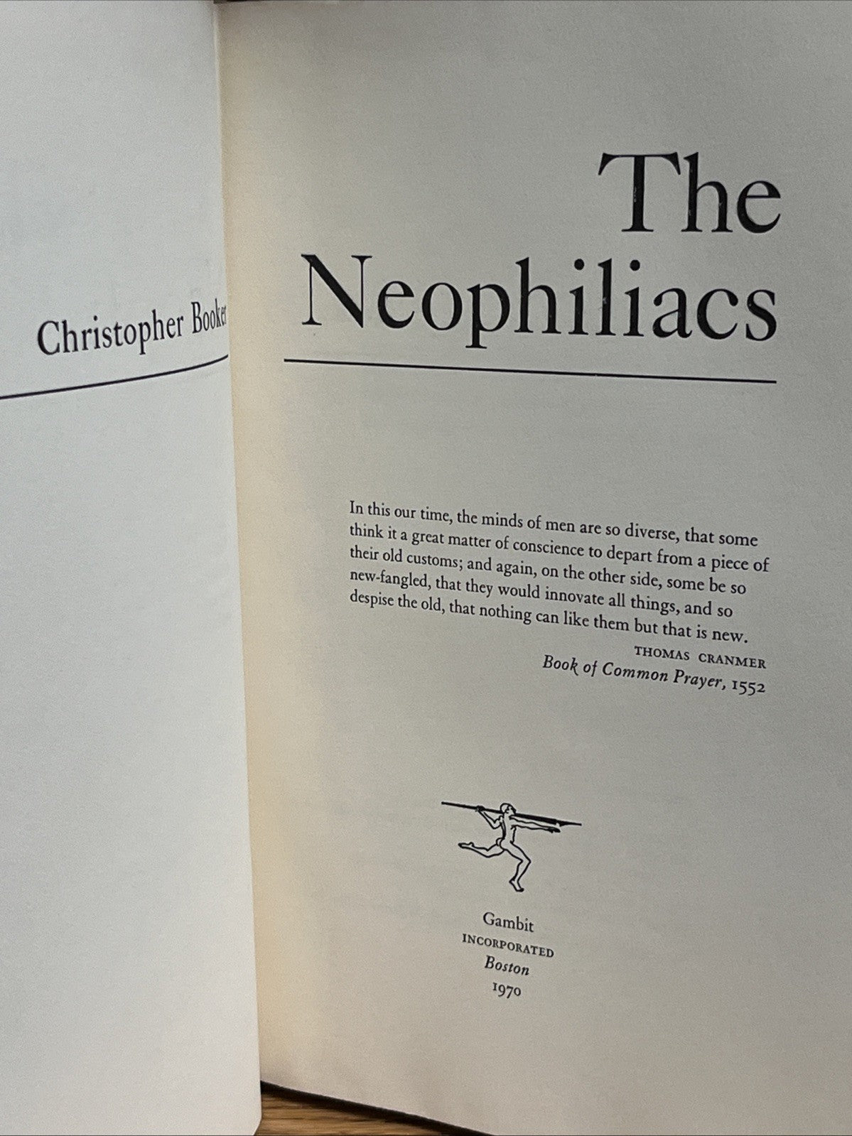 The Neophiliacs By Christopher Booker 1970 HC ACCEPTABLE CONDITION