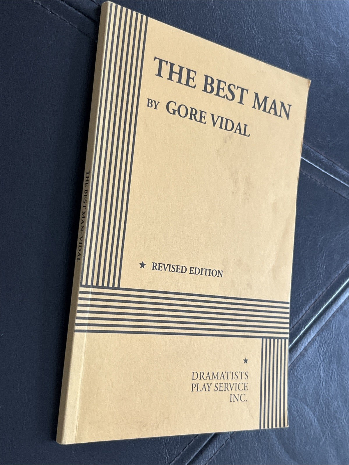 The Best Man by Gore Vidal;  Gore Vidal