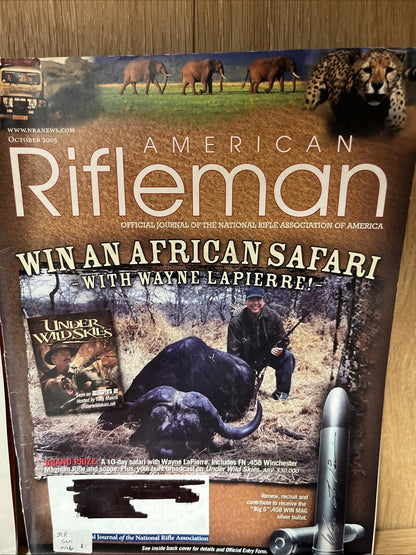 american rifleman magazine lot 4 Vintage American  Hunting NRA 2004/2005