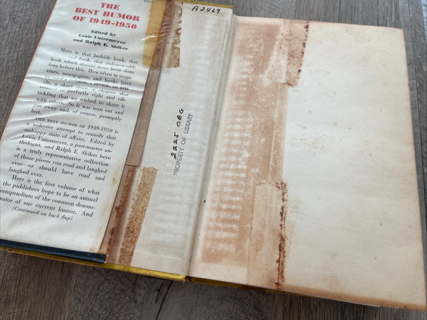 The Best Humor of 1949-1950 First Editionby Louis Untermeyer and Ralph E. Shikes