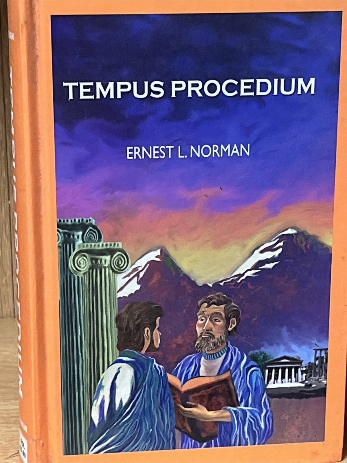 Ernest L Norman Set 2 Book Lot Tempus Invictus Voice of Orion Voice of Venus