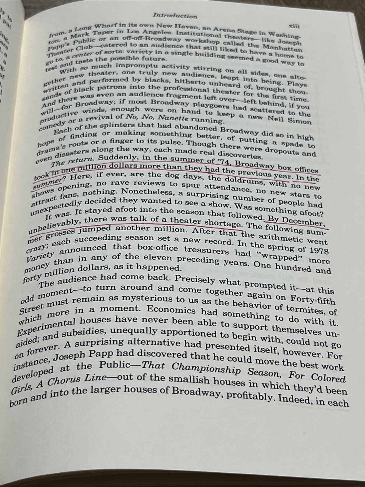 Journey to the Center of the Theater by Walter Kerr 1979.