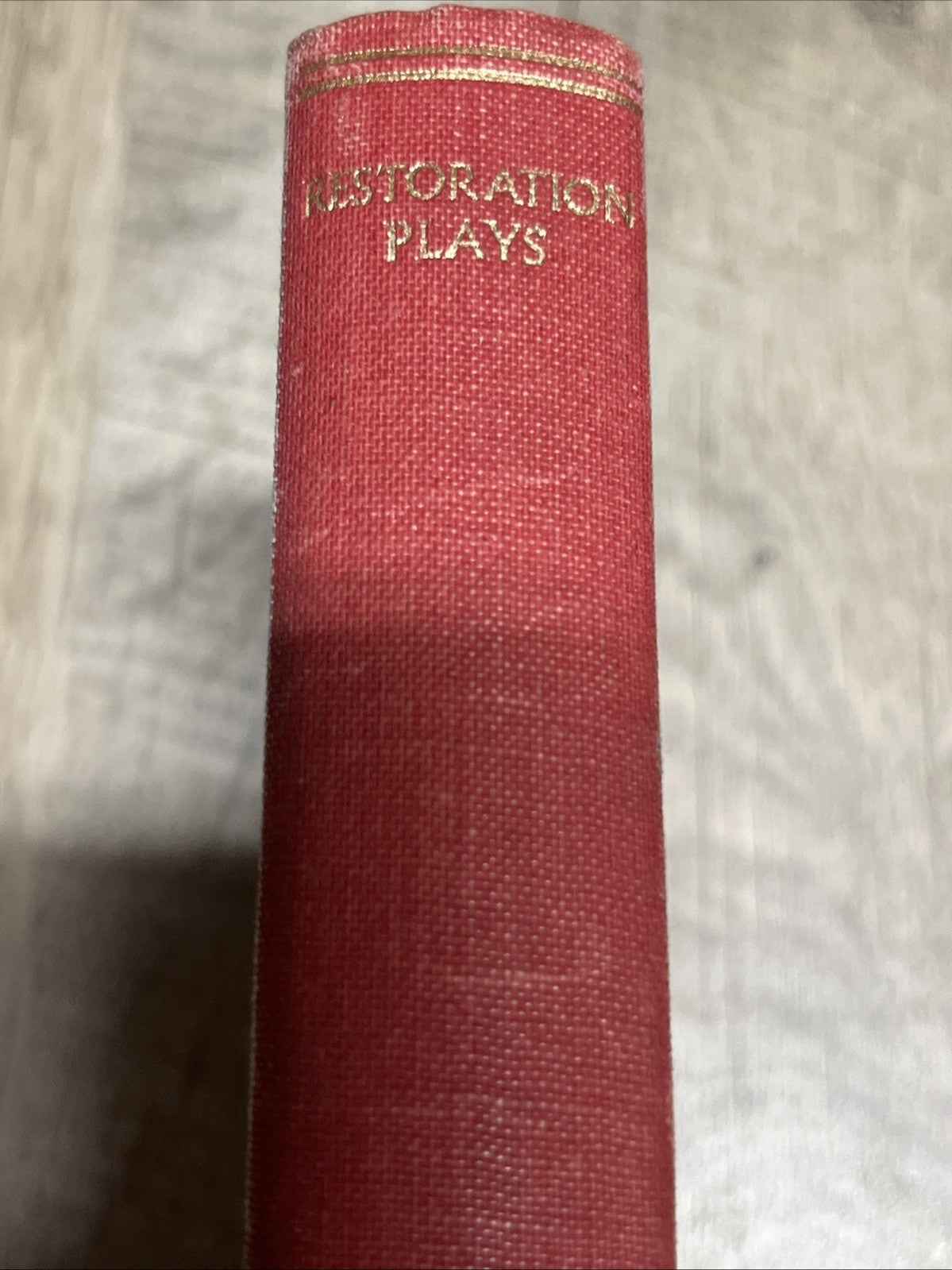 Restoration Plays By Sir Edmund Gosse | Everyman's Library | HC 1953