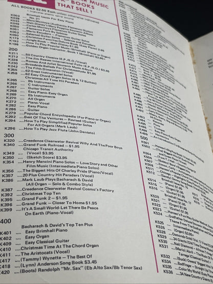 Hansen's 100 Best Easy-to-Play Folk Songs for Guitar" songbook 1st Edition 1973