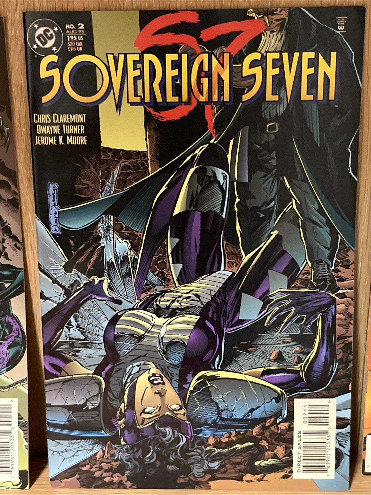 Sovereign Seven #1 #2 # 3 Lot of 3 DC Comics 1995 Chris Claremont