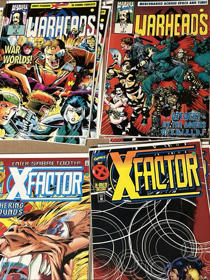 Comic Book Mystery Lot 100/Mixed Marvel,DC, Punisher VF+/NM No Duplicates Bulk