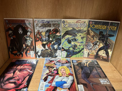 Lot of 11 Sovereign Seven #1 to #8 & #23#28 #29 DC Comic Books Chris Claremont