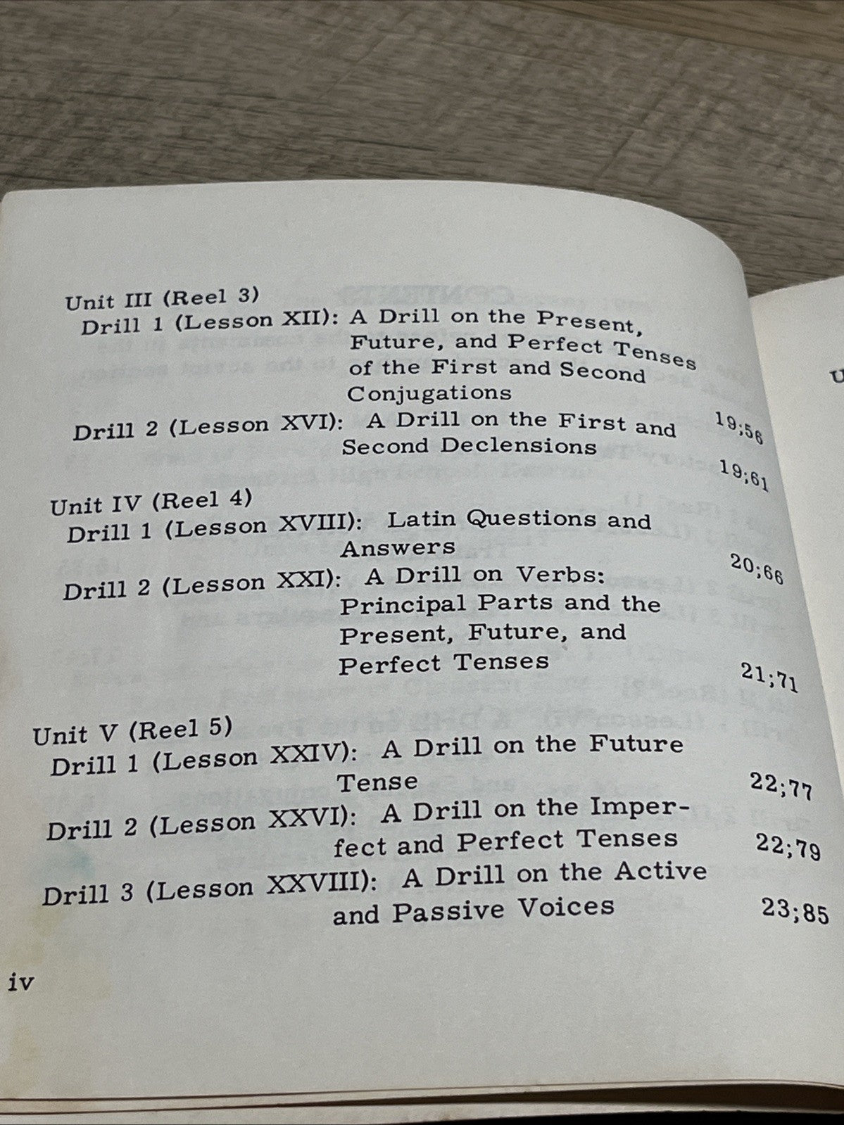 Teacher’s Manual And Script For Tapes To Accompany LATIN for Americans 1st Book