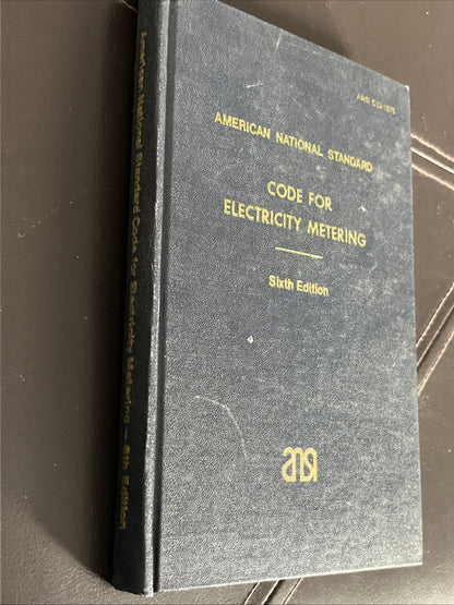 Handbook for Electricity Metering 6th Edition 1975 ( ANSI C12-1975 )