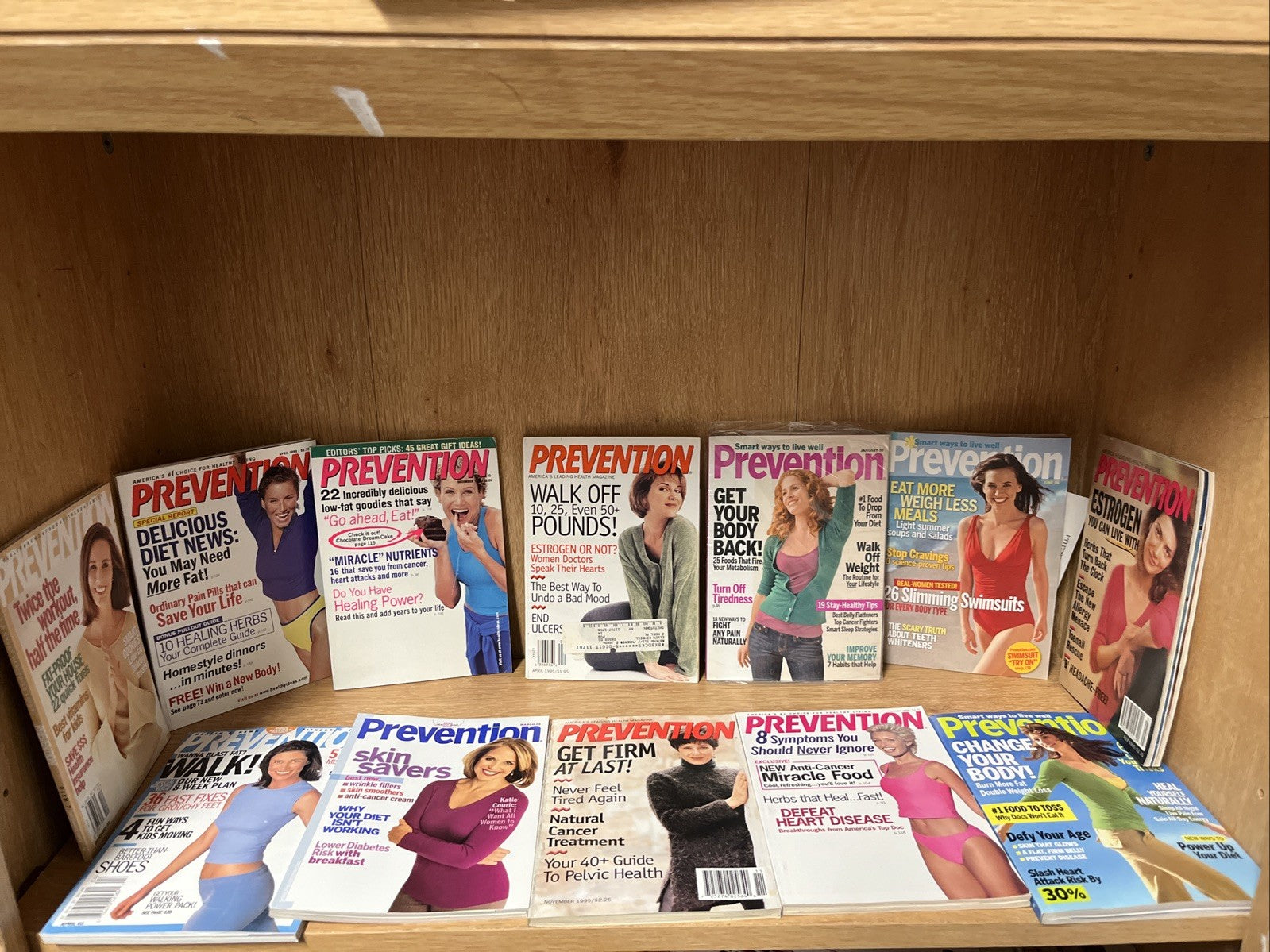 Prevention Magazine Lot of 22 From 1995 To 2007