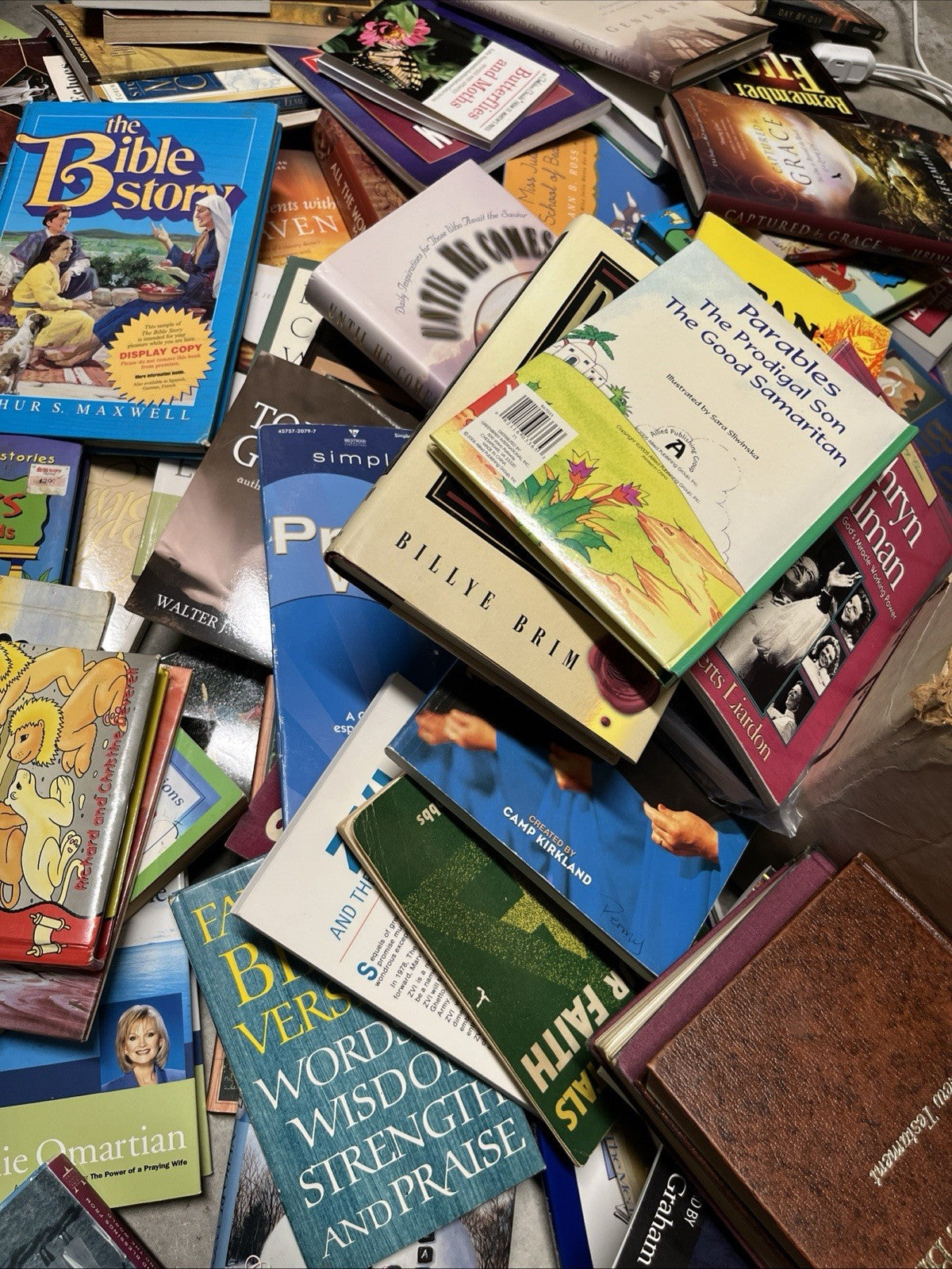 Christian, Bible, Devotional, Church 11 Book Mixed Lot